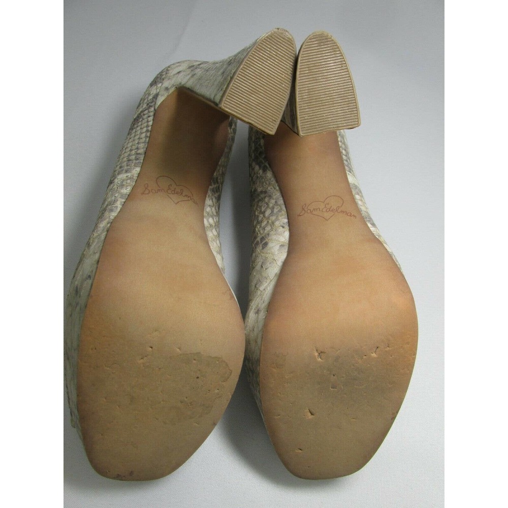 Sam Edelman "Tacoma" Peep Toe Heels - Picture 11 of 12